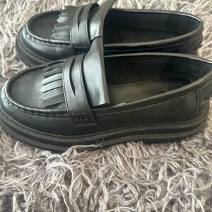 Classic Black Loafers